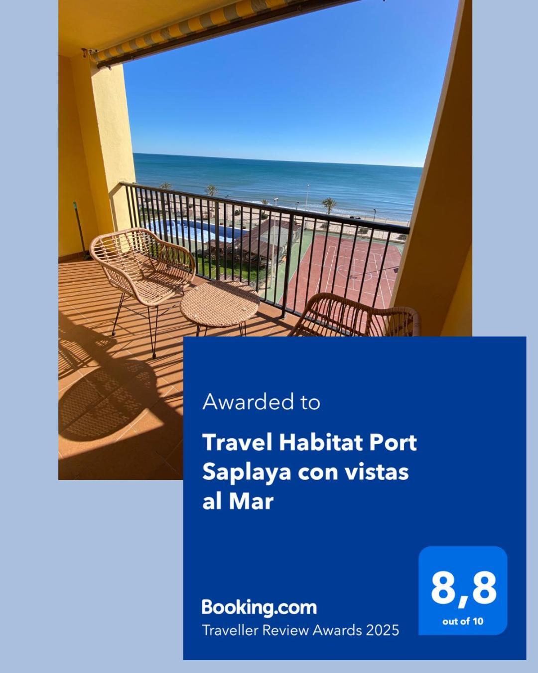 Travel Habitat Port Saplaya Con Vistas Al Mar Apartment Екстериор снимка